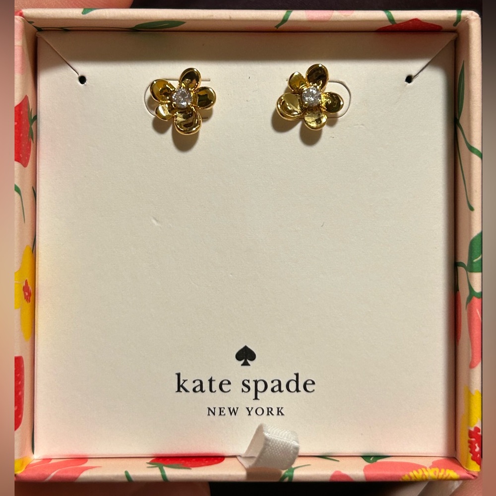 Kate Spade Darling Blooms earrings